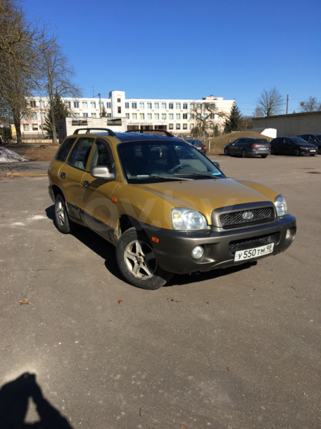 Hyundai Santa Fe SM, 5 мест, 2001 г.