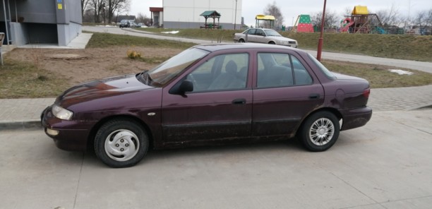 Kia Sephia I · Рестайлинг, 1996 г.