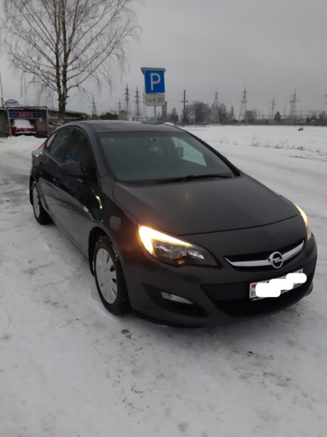 Opel Astra J · Рестайлинг, 2014 г.