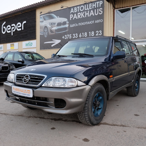 SsangYong Musso II, 5 мест, 2001 г.