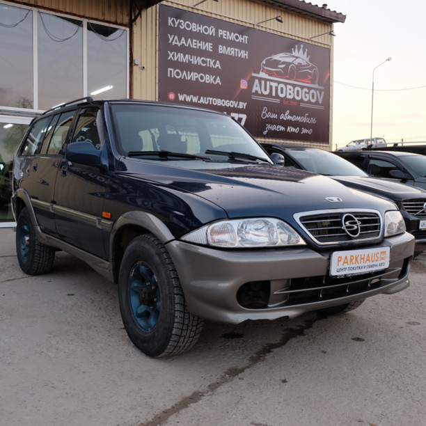 SsangYong Musso II, 5 мест, 2001 г.