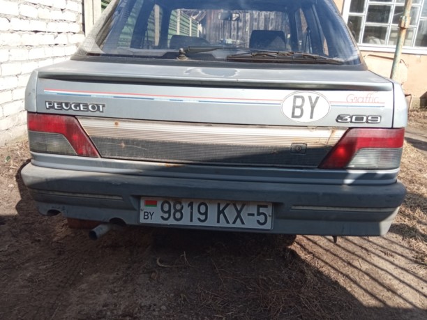 Peugeot 309 I · Рестайлинг, 1991 г.