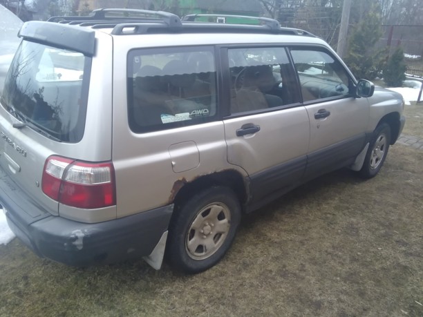 Subaru Forester I · Рестайлинг, 2001 г.