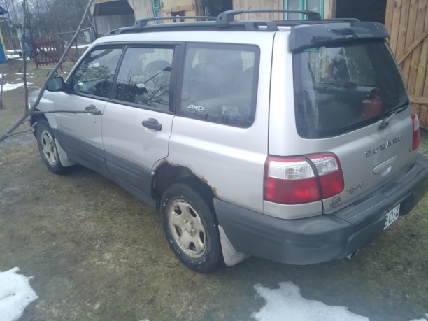 Subaru Forester I · Рестайлинг, 2001 г.
