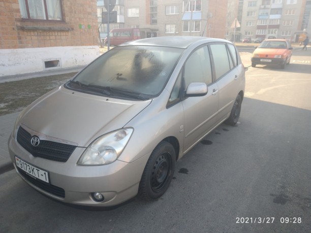 Toyota Corolla Verso I (E110), 5 мест, 2002 г.