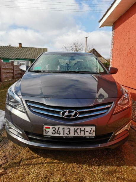 Hyundai Solaris I · Рестайлинг, 2015 г.