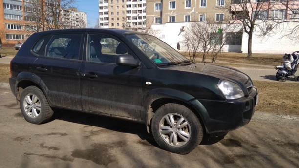 Hyundai Tucson I, 2008 г.