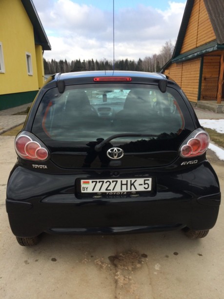 Toyota Aygo I (AB10) · Рестайлинг, 2010 г.