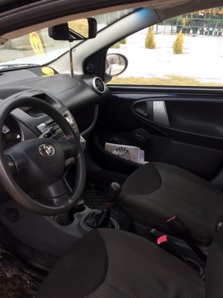 Toyota Aygo I (AB10) · Рестайлинг, 2010 г.