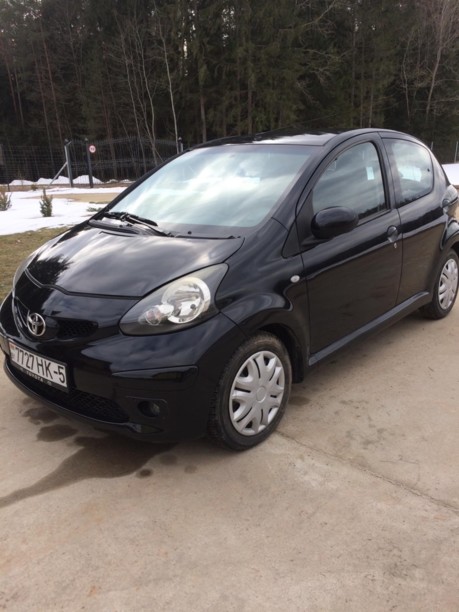 Toyota Aygo I (AB10) · Рестайлинг, 2010 г.