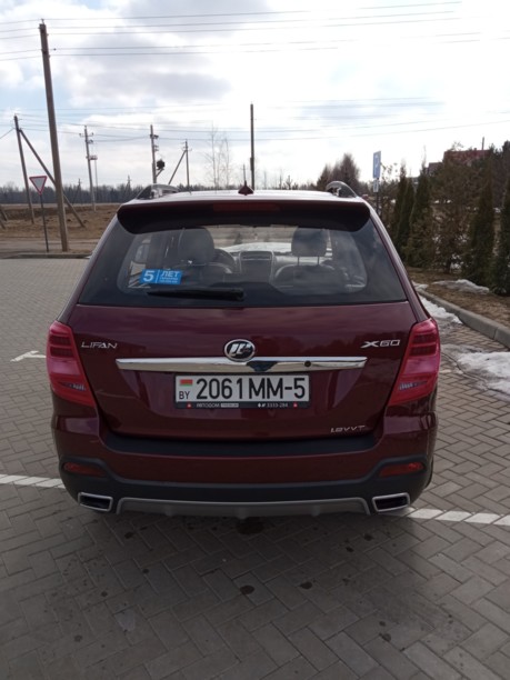 Lifan Х60 I · 2-й рестайлинг, 2017 г.