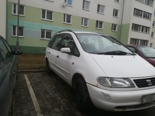 SEAT Alhambra I, 7 мест, 1998 г.