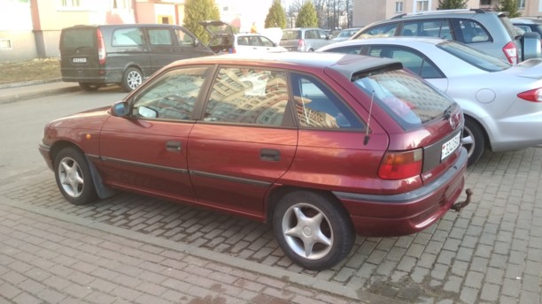 Opel Astra F · Рестайлинг, 1997 г.