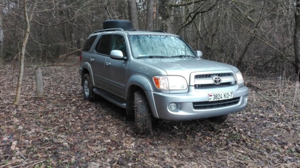 Toyota Sequoia I · Рестайлинг, 7 мест, 2006 г.