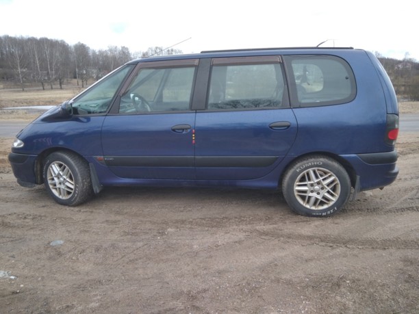 Renault Espace III, 7 мест, 2001 г.