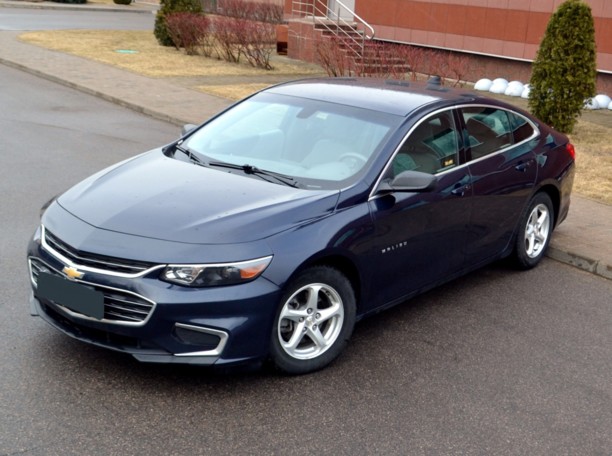 Chevrolet Malibu IX, 2017 г.