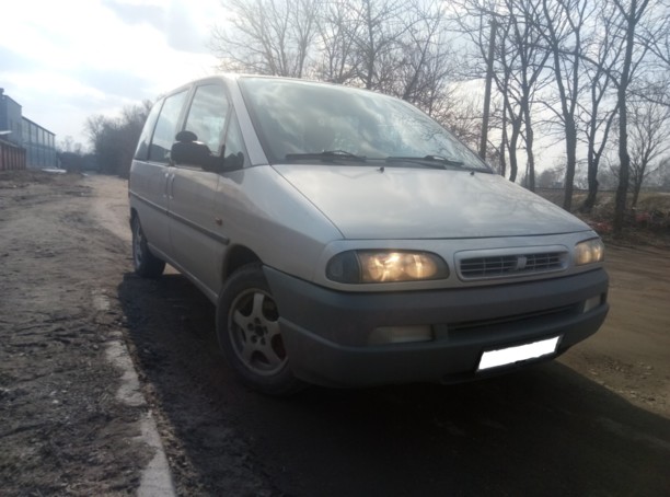 Fiat Ulysse I · Рестайлинг, 7 мест, 1999 г.