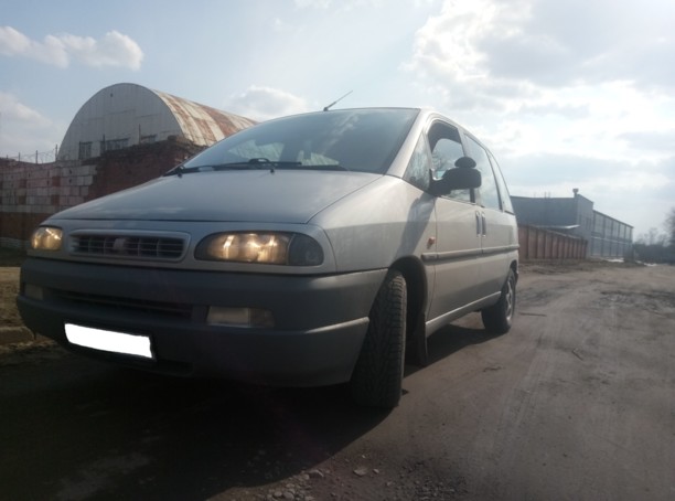 Fiat Ulysse I · Рестайлинг, 7 мест, 1999 г.