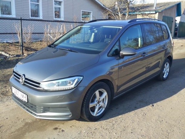 Volkswagen Touran III, 7 мест, 2015 г.