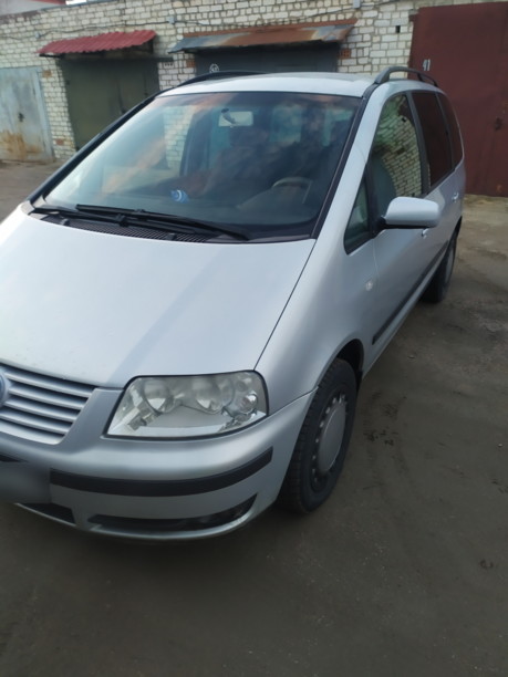 Volkswagen Sharan I · Рестайлинг, 7 мест, 2002 г.