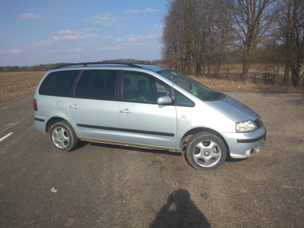 SEAT Alhambra I · Рестайлинг, 7 мест, 2001 г.