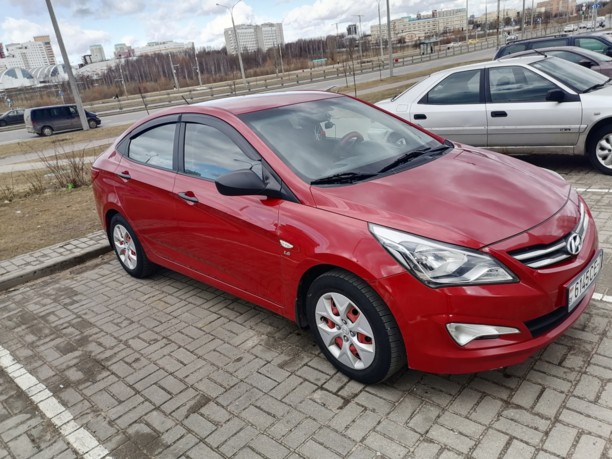 Hyundai Solaris I · Рестайлинг, 2014 г.