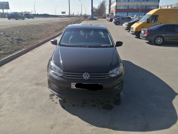 Volkswagen Polo Sedan I · Рестайлинг, 2017 г.