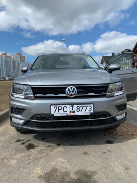 Volkswagen Tiguan II, 2019 г.