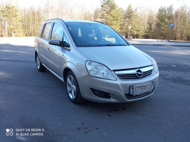 Opel Zafira B · Рестайлинг, 7 мест, 2008 г.