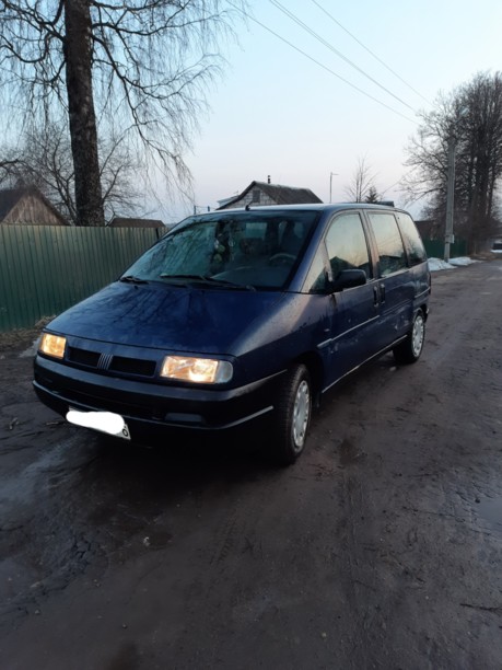 Fiat Ulysse I, 7 мест, 1997 г.