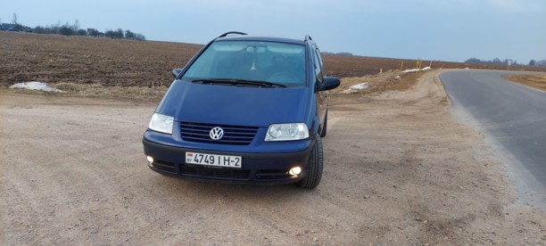 Volkswagen Sharan I · Рестайлинг, 5 мест, 2002 г.