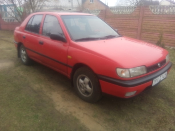 Nissan Sunny N14, 1992 г.