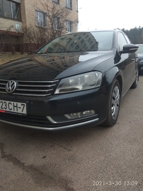 Volkswagen Passat B7, 2012 г.