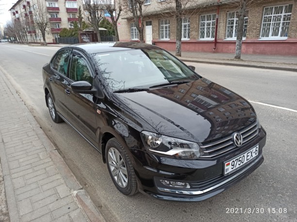 Volkswagen Polo Sedan I · Рестайлинг, 2016 г.
