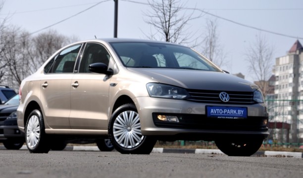 Volkswagen Polo Sedan I · Рестайлинг, 2017 г.