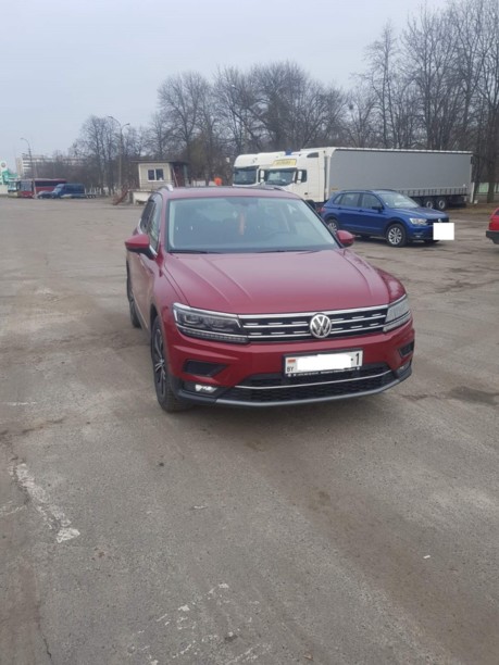 Volkswagen Tiguan II, 2017 г.