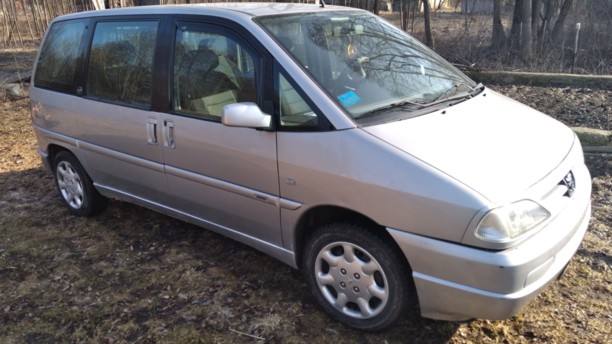 Peugeot 806 221 · Рестайлинг, 5 мест, 2000 г.