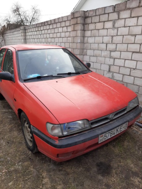 Nissan Sunny N14, 1992 г.