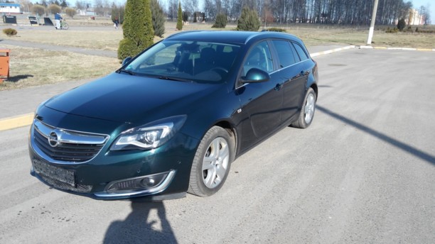 Opel Insignia I · Рестайлинг, 2016 г.