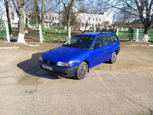 Opel Astra F · Рестайлинг, 1996 г.