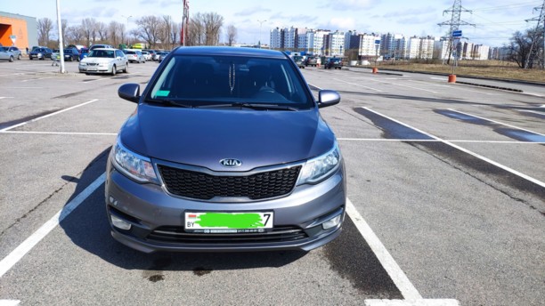 Kia Rio III · Рестайлинг, 2017 г.