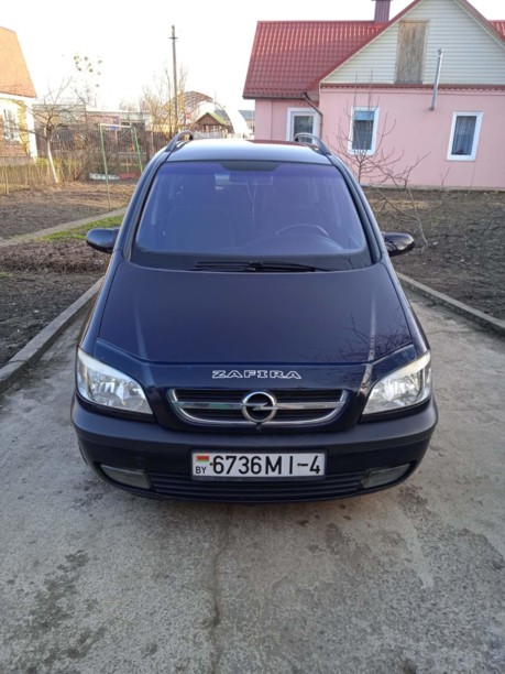 Opel Zafira A · Рестайлинг, 7 мест, 2003 г.