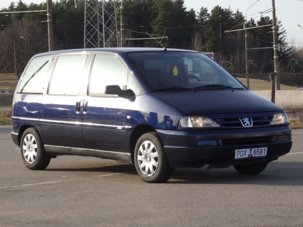 Peugeot 806 221 · Рестайлинг, 7 мест, 1999 г.