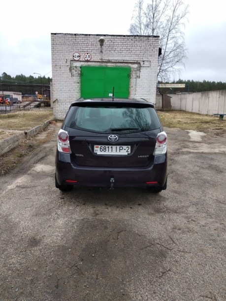 Toyota Verso I, 5 мест, 2009 г.