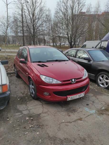 Peugeot 206 I, 2002 г.