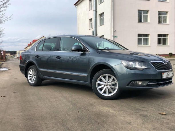 Skoda Superb II · Рестайлинг, 2014 г.