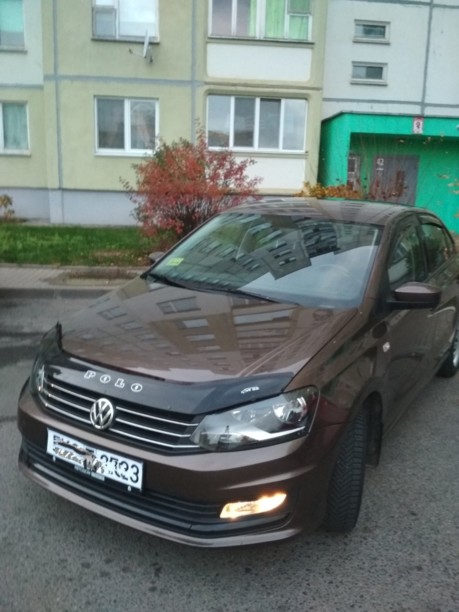 Volkswagen Polo Sedan I · Рестайлинг, 2017 г.