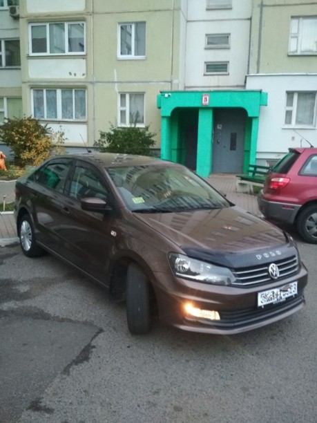 Volkswagen Polo Sedan I · Рестайлинг, 2017 г.