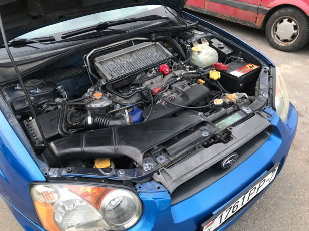 Subaru Impreza II · Рестайлинг, 2004 г.