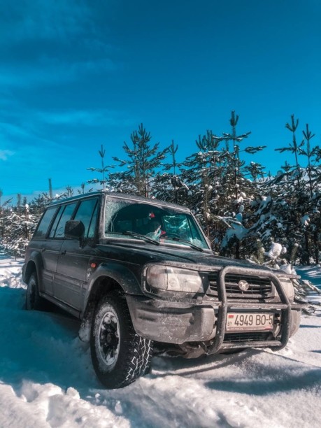 Hyundai Galloper I · Рестайлинг, 7 мест, 2000 г.